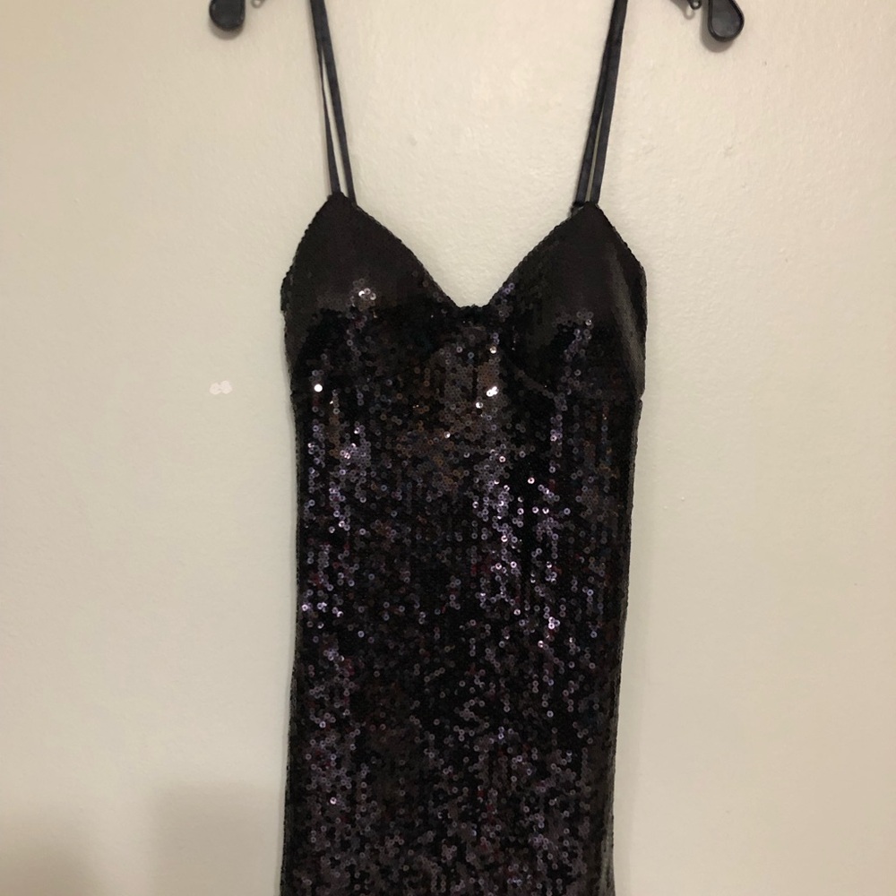 Forever 21 Black Sequin Dress